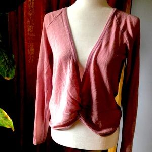 Lululemon wrap sweater